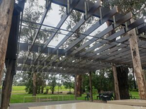 Pleated Patio Blinds, Helens Hill Winery (4)