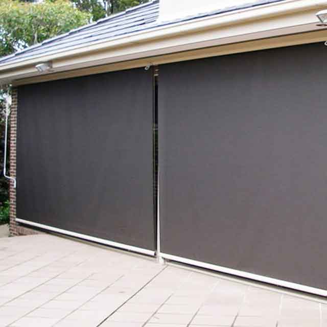 Awnings Blinds Retractable Awning, Large Outdoor Shades