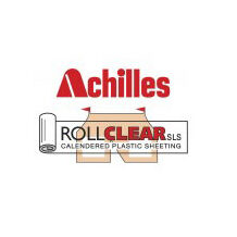 Achilles clear PVC blinds
